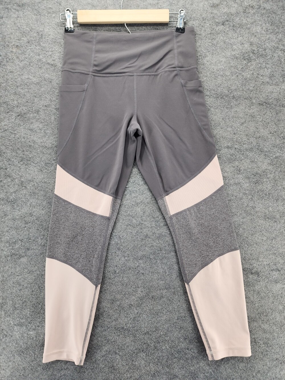 Athleta Leggings Womens Small Gray Mid Rise 26x24"